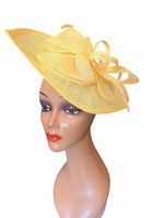 Women’s lemon Max and Ellie headband Fascinator Headpiece One Size Wedding Party