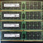 64GB (4x16GB Modules) Micron MTA36ASF2G72PZ-2G1A2IG - 16GB PC4-2133 DDR4 ECC