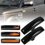 For Land Rover Discovery LED Side Marker Light Dynamic Flowing Turn Signal Lamp