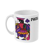 The Beatles - Vintage Playing Card - 1968 - Paul McCartney - Mug