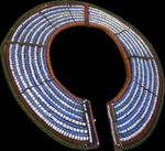 Africa Antique Maasai Tribe beaded collar (imankeek) 1918-1939