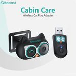 Ottocast Cabin Care Wireless CarPlay Adapter + Baby Camera 1080P HD UK stock