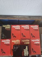 Squills International Pigeon Racing Year Book 9 Book Job Lot Bundle 1980s Run