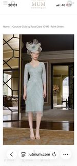 Couture Club Mother of the Bride Dress Size 12 Beaded - IG1H7