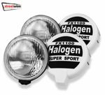 12v 4x4 SW 8' Rally Sport Giant Round Driving Halogen Spot Lamps Lights + Covers
