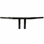 1-1/4'' 5.5'' Rise Black T Drag Bar Handlebars for Harley Sportster / Dyna