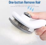 Pets Hair Remover Brush for Dog Cat Grooming Tools Self Cleaning Slicker Comb UK