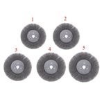Stainless steel wire wheels, flat brush for polishing tool