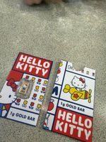 Hello Kitty 1g Gold Minted Bar