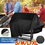 Heavy Duty BBQ Cover Waterproof Barbecue Grill Protector Outdoor Covers S/M/L/XL