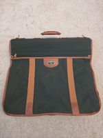 Vintage Antler Garment Suit Carrier Travel Bag Green Brown Lockable With Keys