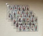 REGIMENTAL UNIFORMS 1914 FULL SET 50 PLAYERS CIGARETTE CARDS (brown back 1 - 50)
