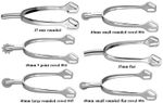Sprenger Ultra Fit Spurs Balkenhol Fastening Stainless Steel All Styles 47435