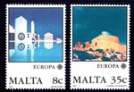 Malta 1987 Modern Architecture  EUROPA SG800 - SG801 Unmounted Mint MNH