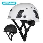 WALGUN K202 Safety Helmet CE Construction Work Hat with Visor Goggles Ear Protec
