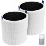 Compatible Blueair 511 Pure Air Purifier Replacement Filter (2 Pack)
