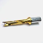 Ingersoll TD2300115B7R01 23mm Indexable Drill 5xD Gold Twist Replaceable Tip