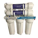 200gpd 4 Stage Reverse Osmosis RO Unit with Optional DI Chamber Pure Water
