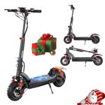 11" Off Road Tires Electric Scooter, 60KM Range, 48V 15Ah Battery Fast Foldable