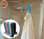 Modern colourful over the top shower screen 10cm long double hook - 6 to 12mm