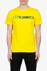 VR46 Valentino Rossi Monster Energy Racing The Doctor T-Shirt Yellow Official