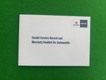 Suzuki Jimny Service History Book For All Models SWIFT ALTO Vitara
