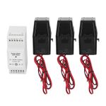3 Phase 4 Wire Power Meter 3 200A CT Clamp Sensors WiFi Energy Meter 90‑250VAC