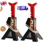 2PCS 3 Ton Axle Stand Lifting Capacity Stand Heavy Duty Car Caravan Floor Jack