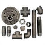 1" Black Malleable Iron Pipe Fittings – Elbows, Tees, Couplers, Reducers