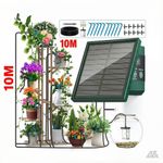 Automatic Solar Irrigation System Irrigation System Kit,300 Watering Programmes