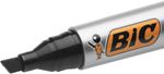 BIC Permanent Marker Pen 2300 (THICK) BLACK CHISEL TIP