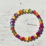 Sun-Changing Beaded Jewelry Colored UV-Reactive Bead Necklaces Bracelets