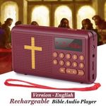 Bible Audio Player Electronic English Version Talking Listen Gift for Christian