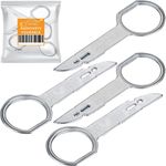 4Pcs Car CD Stereo Radio Removal Release Keys Tool For Audi VW Mercedes Ford