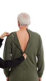 ComfortCure® Adaptive Anti-Strip Dementia Jumpsuit - Turkish Organic Cotton