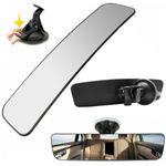 Convex Interior Rear View Mirror Suction Cup Replacement Day Night for Car Truck