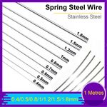 Spring Steel Wire Stainless Steel Tensile Rods Diameter 0.4/ 0.5/0.8/1/1.2/1.8mm