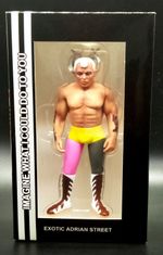 Exotic Adrian Street Wrestling Figure.