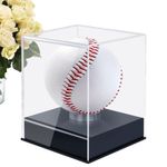 Acrylic Baseball Display Case Waterproof Clear Cube Baseball Protector