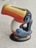 VINTAGE GUINESS TOUCAN CERAMIC JUG 15CM HIGH.VGC.