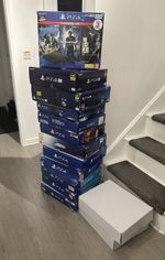 Playstation 4 Boxes - Empty