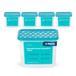 LIVIVO 5x 1000ml Large Disposable Dehumidifiers Damp, Mould & Moisture Absorber