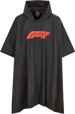 Formula 1 Official Merchandise Tech Logo Poncho Black One Size Free UK Shipping