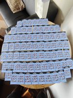 70 x CaffeNero Fully Stamped Coffee Cards