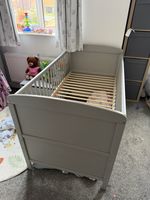 Grey Baby Cotbed
