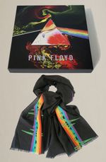 RARE Official PINK FLOYD Dark Side of the Moon SCARF and IMMERSION BOX