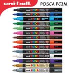 UNIBALL  POSCA PAINT MARKER PC-3M PEN FABRIC METAL GLASS  STONE 1.5 MM FINE NIB