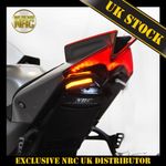 APRILIA TUONO 2021-24 Tail tidy Number plate bracket + LED turn signals