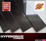 Carbon Fibre Sheet Strip Bar Gloss Twill Different Size 1,2,3,4,5mm Thicknesses