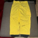 Burton Men’s Yellow Ski Snowboarding Snow Pants Size Large Outdoors Skiing Rare